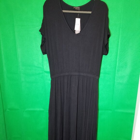 Lane Bryant Dolman Short Sleeve V Neck Tie Dye Maxi Dress Women's Size 14/16 NWT - Picture 1 of 11